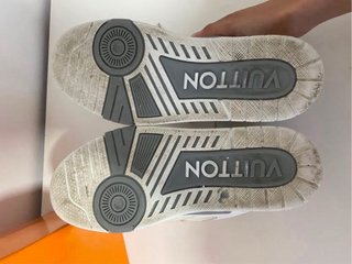 Louis Vuitton Skate Blancas y Grises