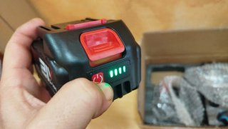 NUEVA! Potente pistola de impacto 1200nm 2baterías