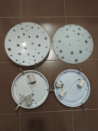 2 Plafones Infantiles Estrellas