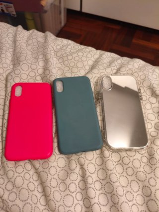 Fundas para iPhone X (3 unidades)