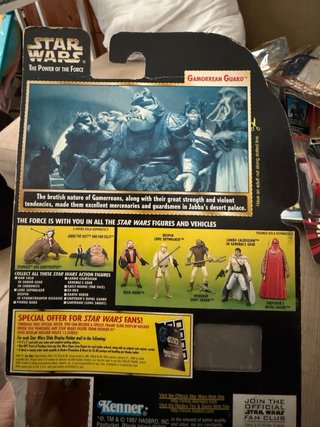 Star Wars Gamorrean Guard Kenner Power of the Forc