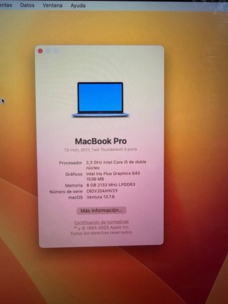 MacBook Pro 13 2017 Retina