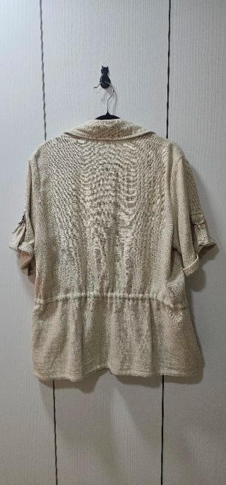 Chaqueta Zara Beige Talla L