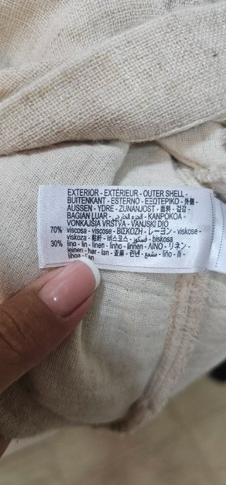Chaqueta Zara Beige Talla L