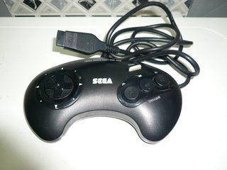 Mando Sega Mega Drive Control Pad Negro
