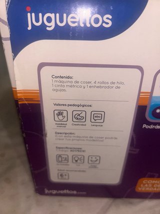 Máquina de Coser Juguete Dulce Hogar
