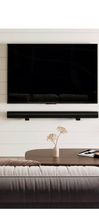 Soporte Pared Universal Barra Sonido Negra