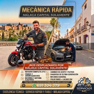 Mecanica a domicilio Malaga capital