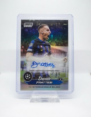 Davide Frattesi 2023 Topps Chrome Autograph