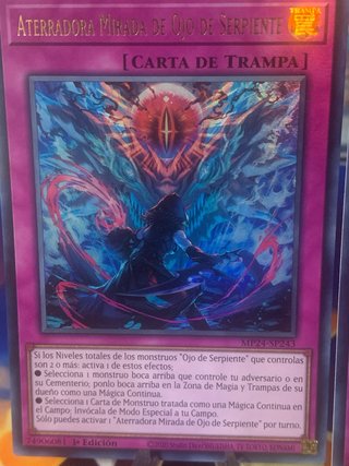 Yu-Gi-Oh! Ojo de Serpiente + Fogata + Banshee