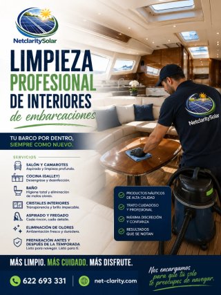 Limpieza de embarcaciones