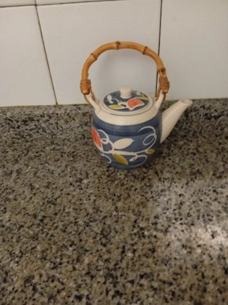 Juego de 3 Teteras Decorativas Porcelana