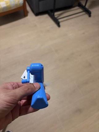 Ventilador de mano azul - Nuevo