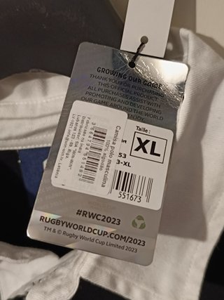 Polo Oficial Rugby World Cup França 2023