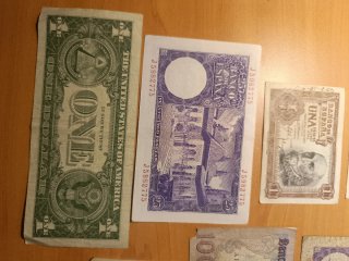 Lote Billetes Antiguos España y Mundo