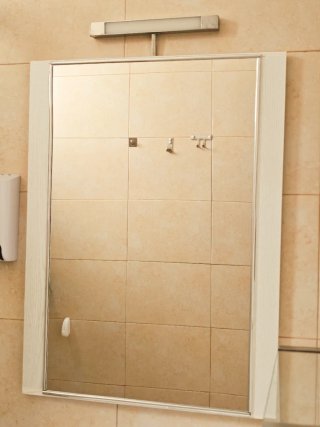 Espejo con luz LED