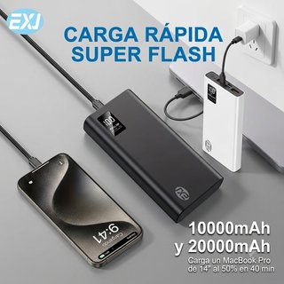 Batteria esterna EXJ 10000mAh / 20000mAh
