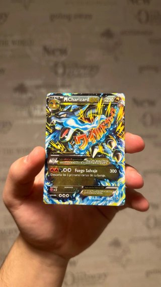 M Charizard EX Mega Carta Pokémon