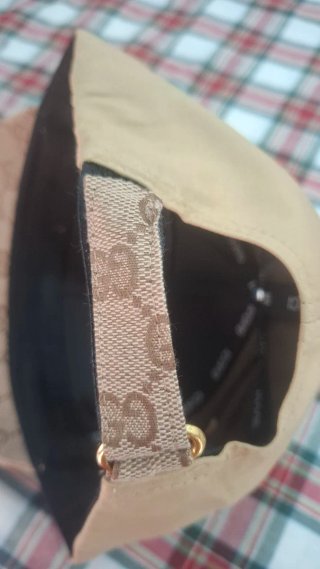 Gorra GG Beige y Marrón