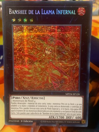 Yu-Gi-Oh! Banshee de la Llama Infernal MP24-SP120