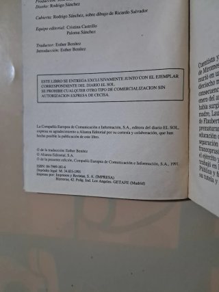 Libro El Borracho