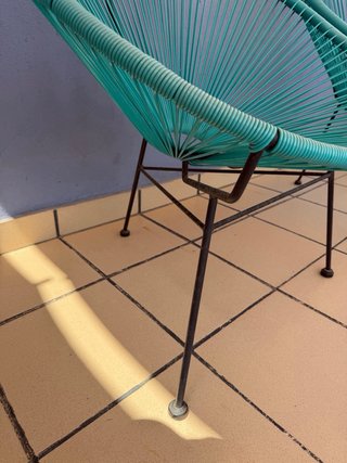 2 Sillas Acapulco Turquesa