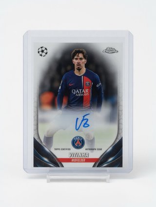 Vitinha Topps Chrome Autograph PSG 23-24