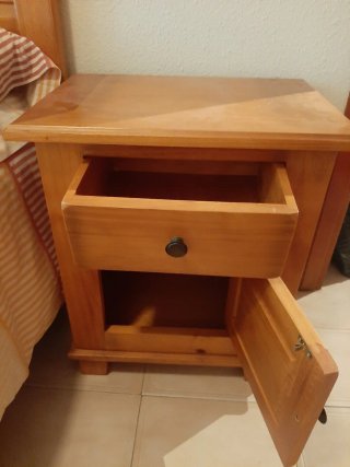 Muebles dormitorio matrimonio madera
