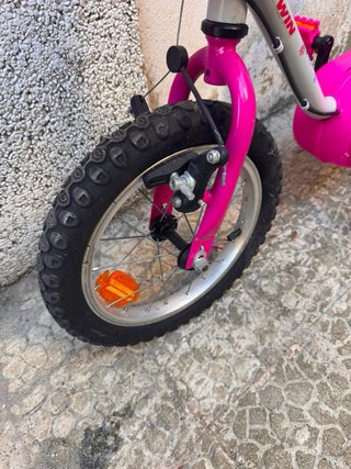 Bicicleta infantil 14 con ruedines