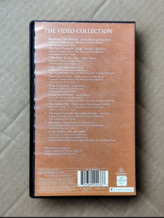 VHS Freddie Mercury "The Video Collection"