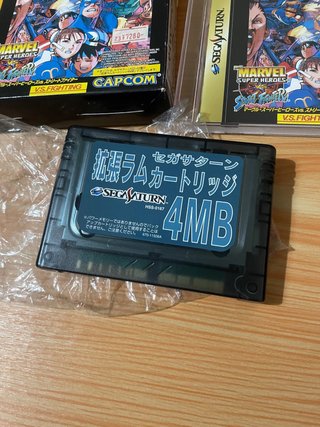 MARVEL SUPER HEROES VS STREET FIGHTER SEGA SATURN