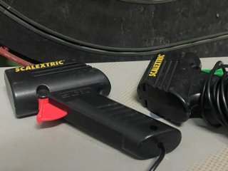 Pista SCALEXTRIC Completa montada tablon