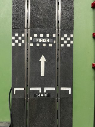 Pista SCALEXTRIC Completa montada tablon