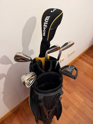 Palos de golf Wilson ProStaff + bolsa.