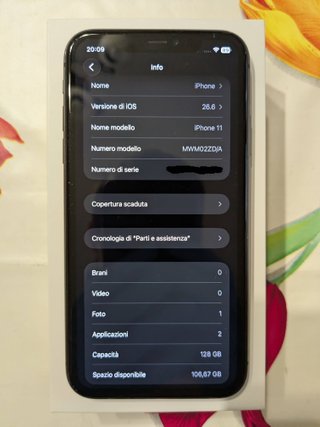 iPhone 11 128GB Nero