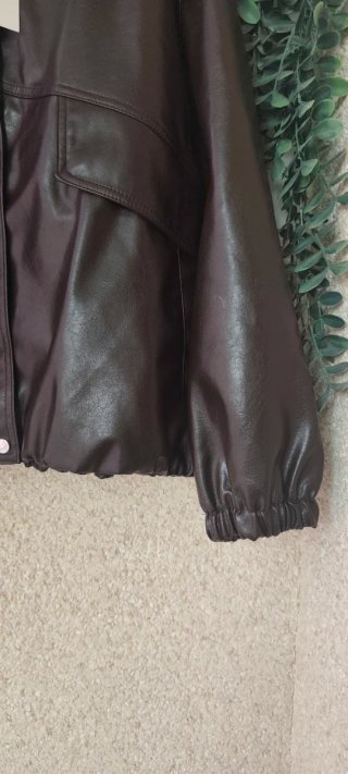 Chaqueta bomber marrón talla XL