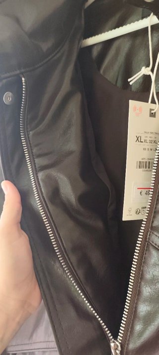 Chaqueta bomber marrón talla XL