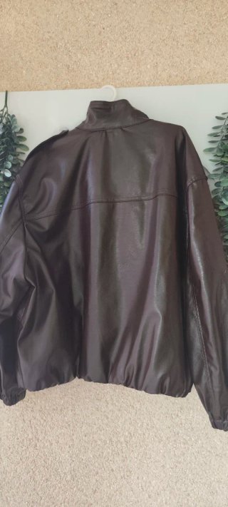 Chaqueta bomber marrón talla XL