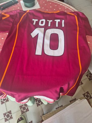 Camiseta AS Roma Hombre Roja