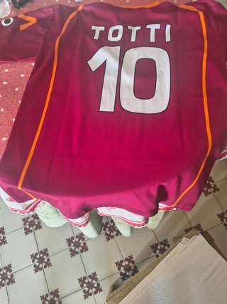 Camiseta AS Roma Hombre Roja