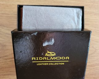 Portafogli in pelle RIDALMODA marrone