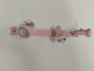 Apliques de pared rosas y blancos Negros