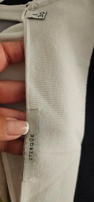 Blusa Uterqüe Rayas Blanco y Negro