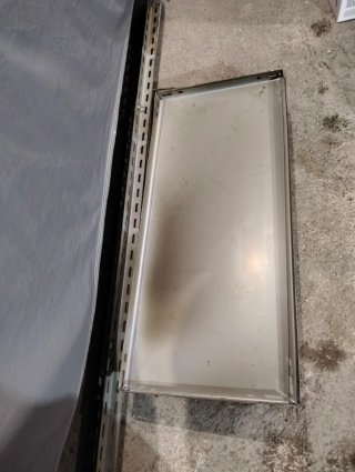 5 Baldas Metálicas Estantería de 90x40