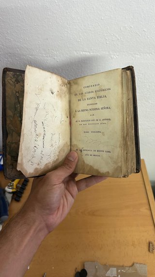 Compendio de libros históricos de la Biblia - 1800