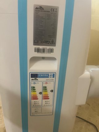 Aire Acondicionado Artica AAP1229BC Blanco
