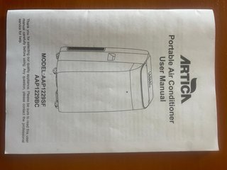 Aire Acondicionado Artica AAP1229BC Blanco