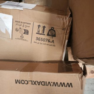 Tavolo da giardino vidaXL in rattan e legno