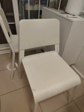 Silla Ikea TEODORES Blanca