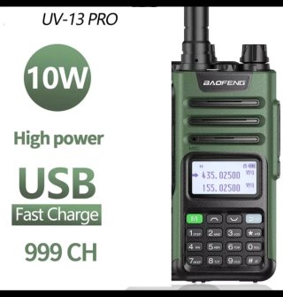 Baofeng UV-13 Pro V2 Walkie Talkie 10W